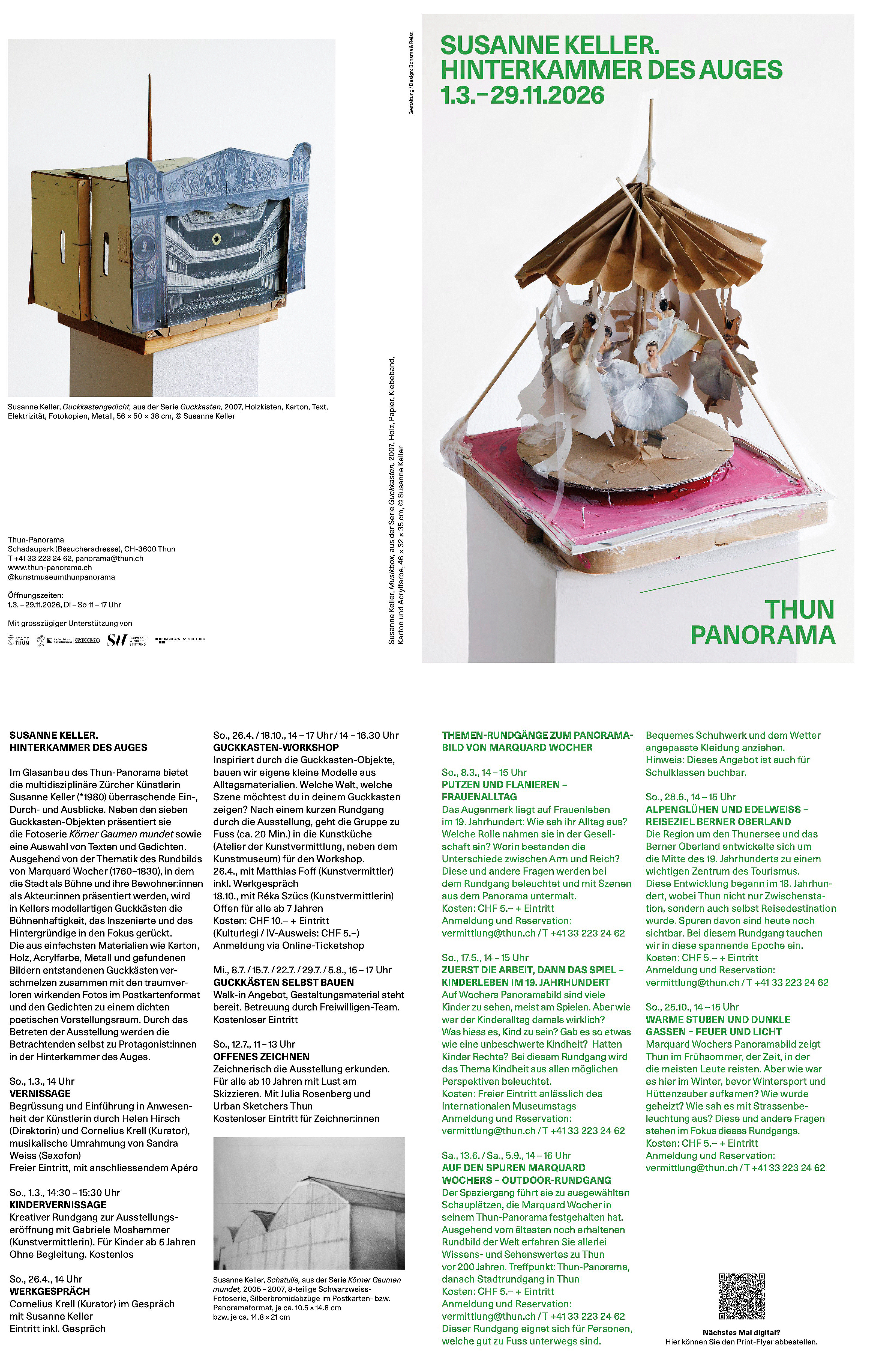 Meine Kunst ist eine Materialisierung eines poetischen Gedankennetzes